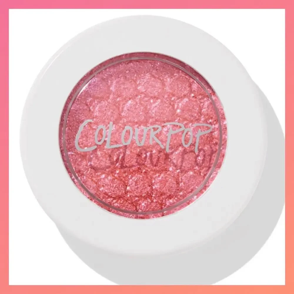 NEW Colourpop Super Shock Eyeshadow Single FOR REAL Pink Metallic Shimmer
